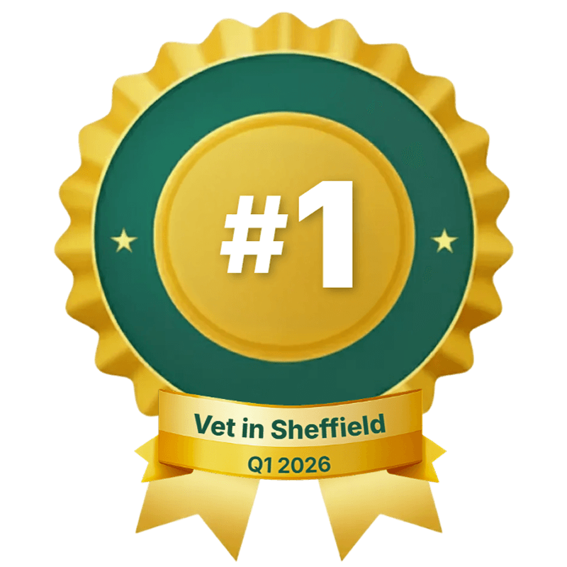 Award Rosette Badge - #1 Vet